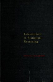 book Introduction to Statistical Reasoning