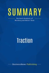 book Summary: Traction: Review and Analysis of Weinberg and Mares' Book