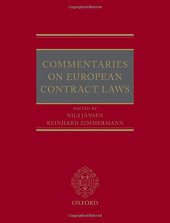 book Commentaries on European Contract Laws