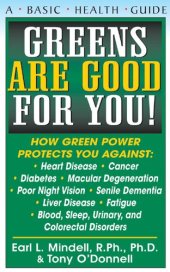 book Greens Are Good for You!