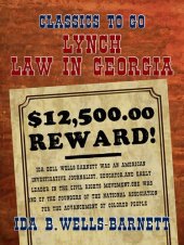 book Lynch Law in Georgia