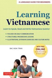 book Learning Vietnamese: Learn to Speak, Read and Write Vietnamese Quickly!