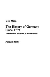 book The History Of Germany Since 1789