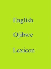 book English Ojibwe Lexicon