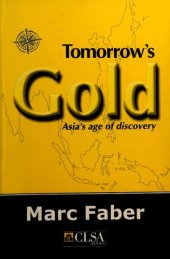 book Tomorrow's Gold: Asia's Age of Discovery