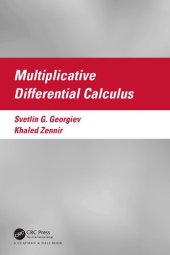 book Multiplicative Differential Calculus