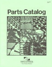 book Sargent & Greenleaf Parts Catalog - 1989