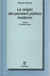 book Le origini del pensiero politico moderno. L'Età della Riforma