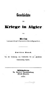 book Von der Eroberung von Constantine bis zur gänzlichen Unterwerfung Algiers