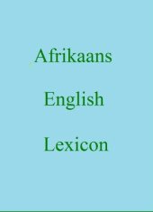 book Afrikaans English Lexicon