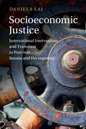 book Socioeconomic Justice: International Intervention and Transition in Post-war Bosnia and Herzegovina