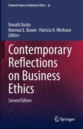 book Contemporary Reflections on Business Ethics