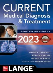 book CURRENT Medical Diagnosis and Treatment 2023 (True Completed PDF)