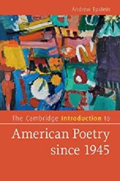 book The Cambridge Introduction to American Poetry since 1945