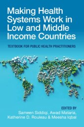 book Making Health Systems Work in Low and Middle Income Countries