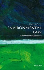 book Environmental Law: A Very Short Introduction