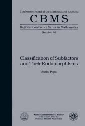 book Classification of Subfactors and Their Endomorphisms