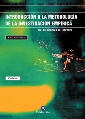 book Introducción a la metodología de la investigación empírica en las ciencias del deporte