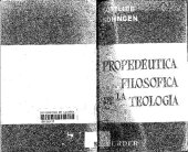 book Propedéutica filosófica de la teología