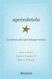 book Apréndetelo: La ciencia del aprendizaje exitoso