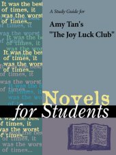 book A Study Guide for Amy Tan's The Joy Luck Club