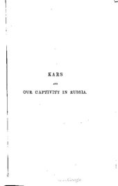 book Kars and Our Captivity in Russia