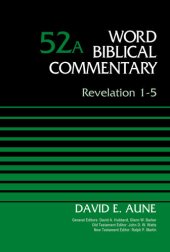 book Revelation 1-5, Volume 52A