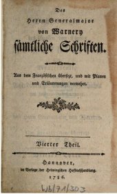 book Des Herrn Generalmajor von Warnery sämtliche Schriften / Bemerkungen über des Grafen von Turpin Kommentarien über Montecucoli