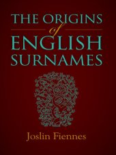 book Origins of English Surnames