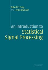 book An Introduction to Statistical Signal Processing  (Instructor Solution Manual, Solutions)