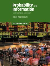 book Probability and Information: An Integrated Approach  (Instructor Solution Manual, Solutions)