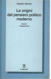 book Le origini del pensiero politico moderno. Il Rinascimento. Vol. 1