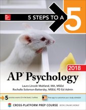 book 5 Steps to a 5 AP Psychology 2018 edition