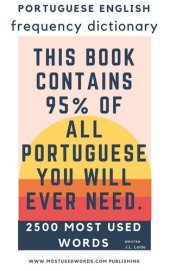 book Portuguese English Frequency Dictionary --Essential Vocabulary--2.500 Most Used Words