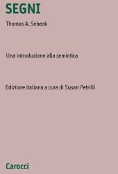 book Segni. Una introduzione alla semiotica