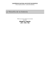 book La filosofía de la historia