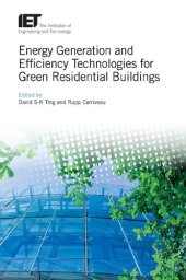 book Energy Generation and Efficiency Technologies for Green Residential Buildings (Energy Engineering)