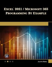 book Excel® 2021/Microsoft® 365 Programming by Example