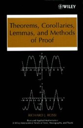 book Theorems, Corollaries, Lemmas, and Methods of Proof