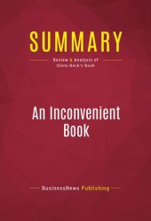 book Summary: An Inconvenient Book: Review and Analysis of Glenn Beck's Book