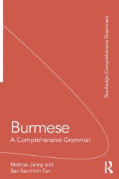 book Burmese - A Comprehensive Grammar