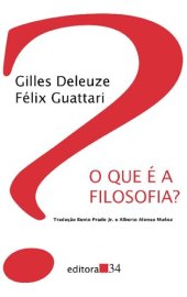 book O que é a filosofia?