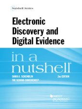 book Electronic Discovery and Digital Evidence in a Nutshell