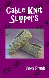 book Cable Knit Slippers