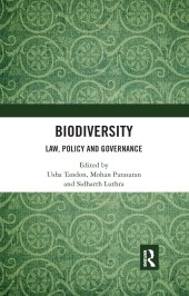 book Biodiversity: Law, Policy and Governance