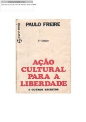 book Ação cultural para a liberdade e outros escritos