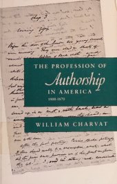 book The Profession of Authorship in America