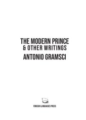 book The modern Prince and other writings