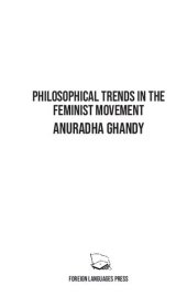 book Philosophical trends in the feminist movement