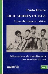 book Educadores de rua: uma abordagem crítica